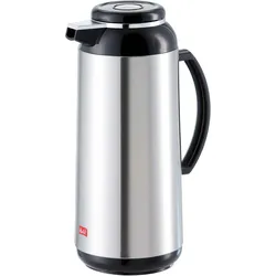 Melitta Kanne Schraubverschlus, Thermoskanne, Schwarz, Silber