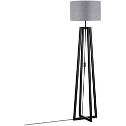 Nova Luce 9001082 ARTIS Stehlampe Schwarz/Grau