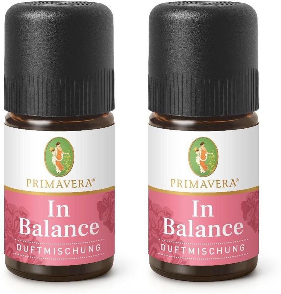 PRIMAVERA IN Balance Duftmischung ätherisches Öl 2x 2x5 ml Ätherisches
