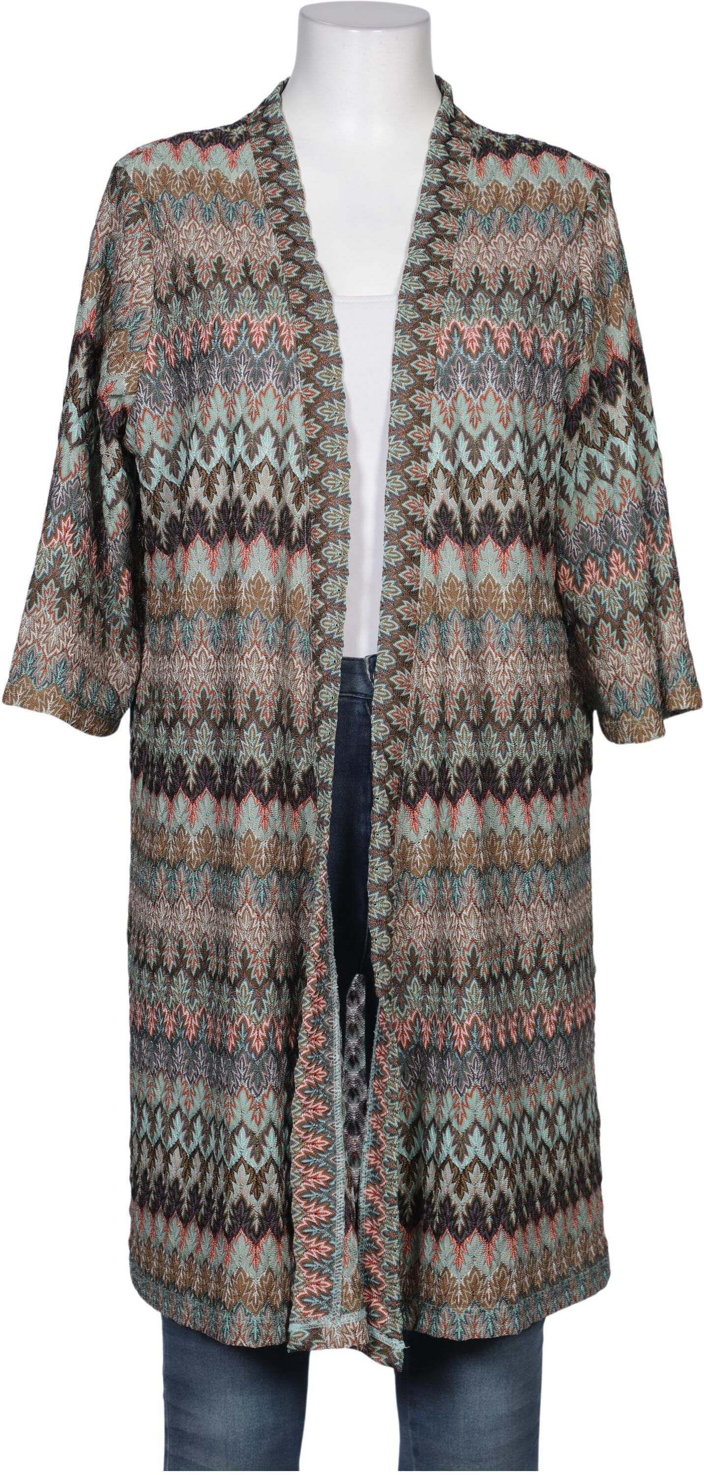 Sara Lindholm Damen Strickjacke, Mehrfarbig, Gr. M, Synthetik - Second Hand