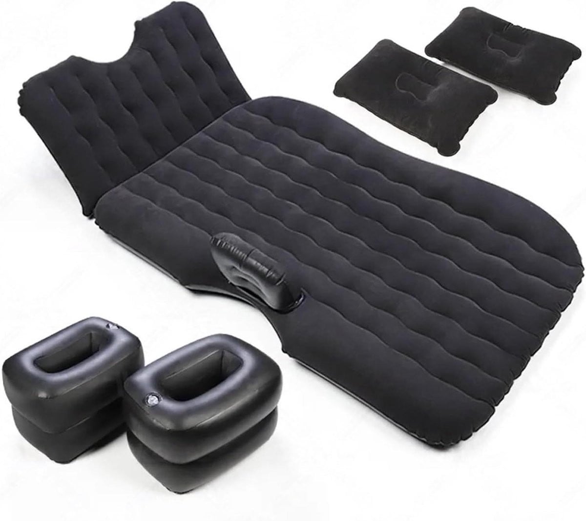 Opblaasbaar Auto Matras voor Volwassenen - Comfortabel Kampeerbed voor Reizen - One Size