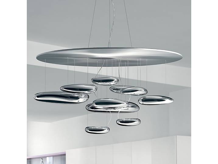 Mercury Hängelampe LED 2.700 K - Artemide - Wohnzimmer - Design - Kunststoff - Mehrflammig