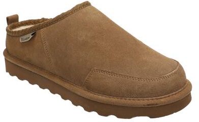 BEARPAW Damian - Mens 8 Tan Slipper Medium