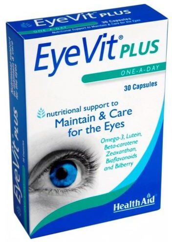 HealthAid EyeVit Plus 30 caps