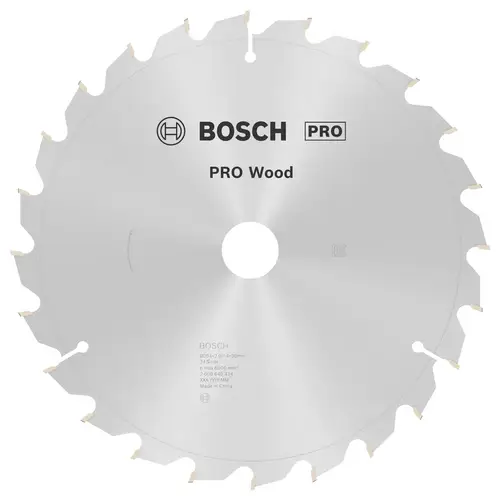 Bosch Accessories Optiline 2608640434 Hartmetall Kreissägeblatt 254 x 30 x 2mm Zähneanzahl: 24 1St.