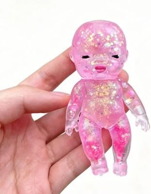 Uplift Treasures Sugar Baby Squishy Stress Relief Squeeze Toy pink