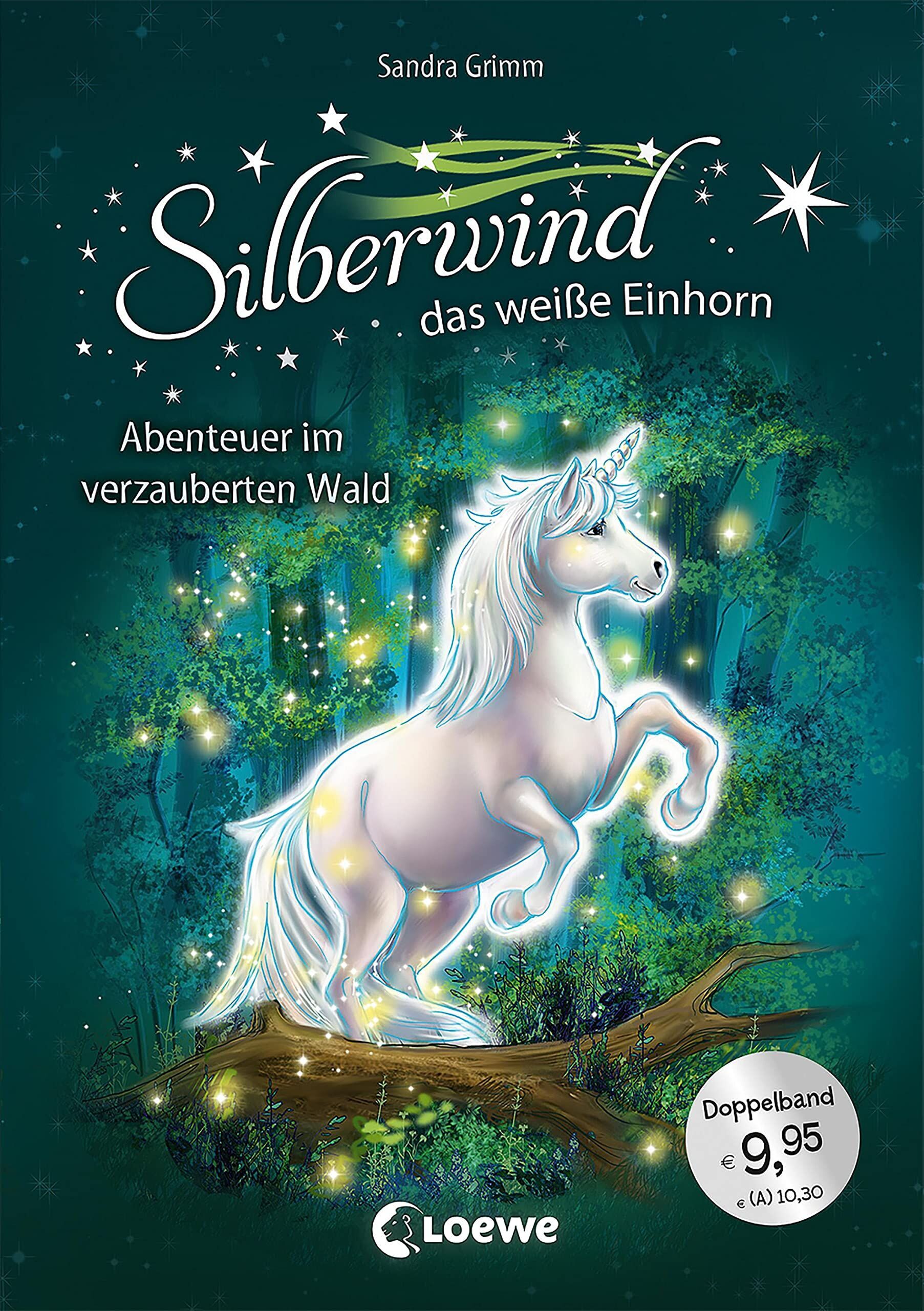 Sandra Grimm - Silberwind, das weiße Einhorn (Band 5-6) - Abenteuer im verzauberten Wald - Preis vom 01.10.2026 17:08:56 h