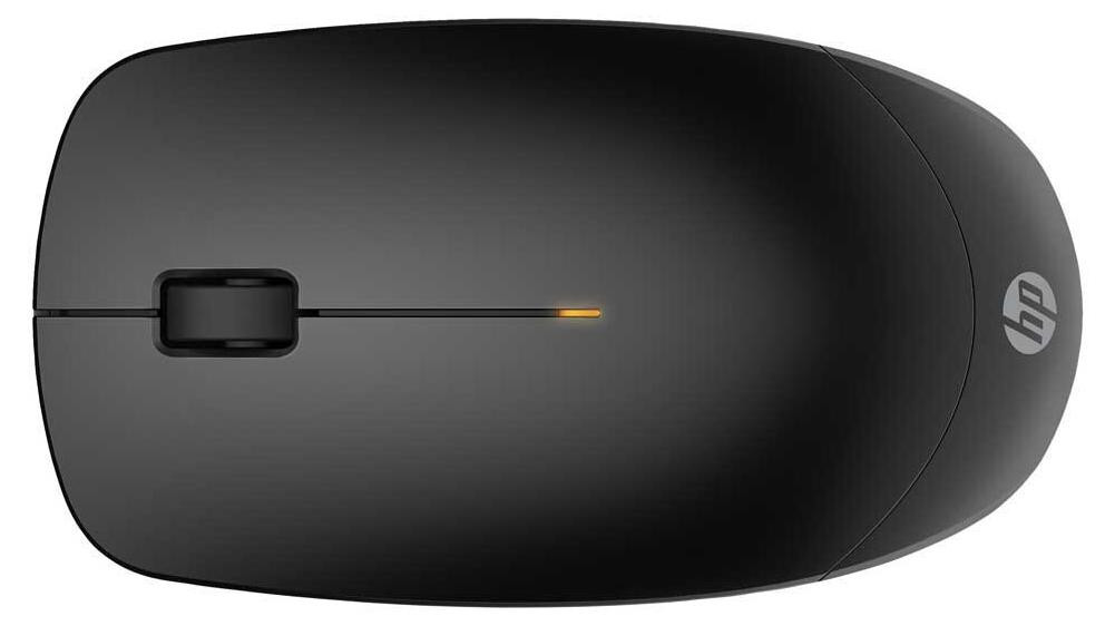 HP Draadloze muis 230 Slim, Optische sensor, 1600 DPI, Zwart