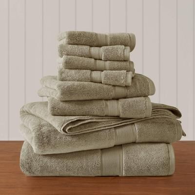 Madison Park Signature 800 GSM Ultra-Soft 100% Cotton Absorbent Towel Set