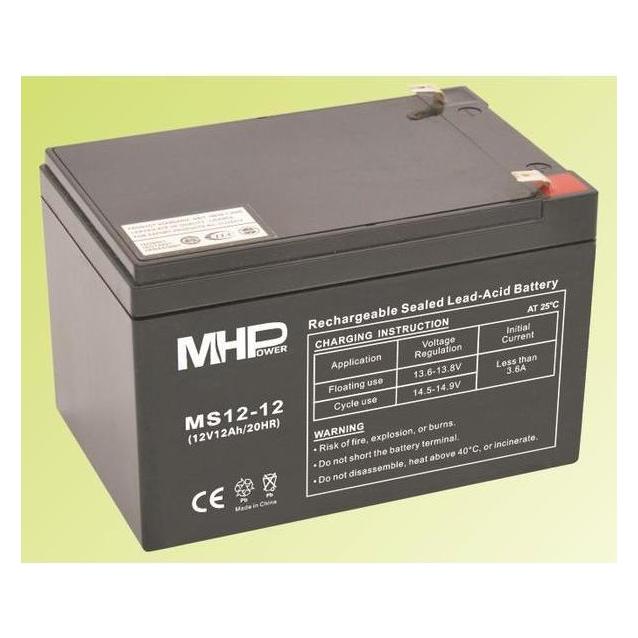 Carspa Pb akumulátor MHPower VRLA AGM (MS12-12) (MS12-12)