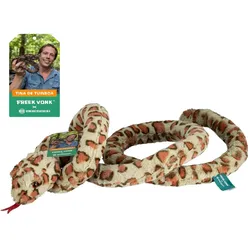 Bresser 9820502 - Freek Vonk, Gartenboa Tina, Schlange, Plüschtier, 160 cm