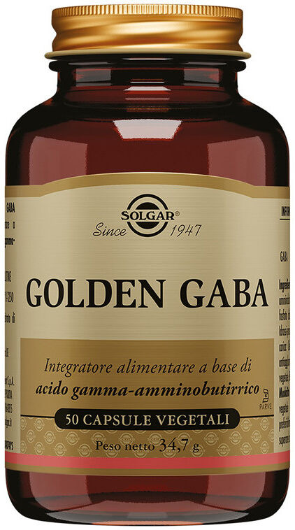 Solgar Italia Golden Gaba 50 Capsule Vegetali