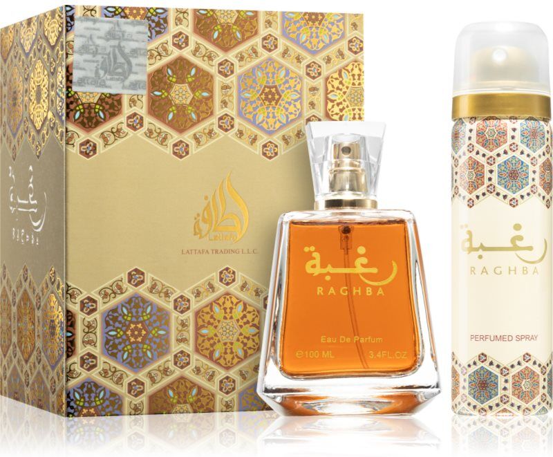 Lattafa Raghba Gift Set unisex