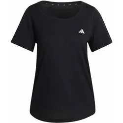 ADIDAS Damen Shirt Workout Essentials mit tiefem Ausschnitt, Größe S in Schwarz Schwarz