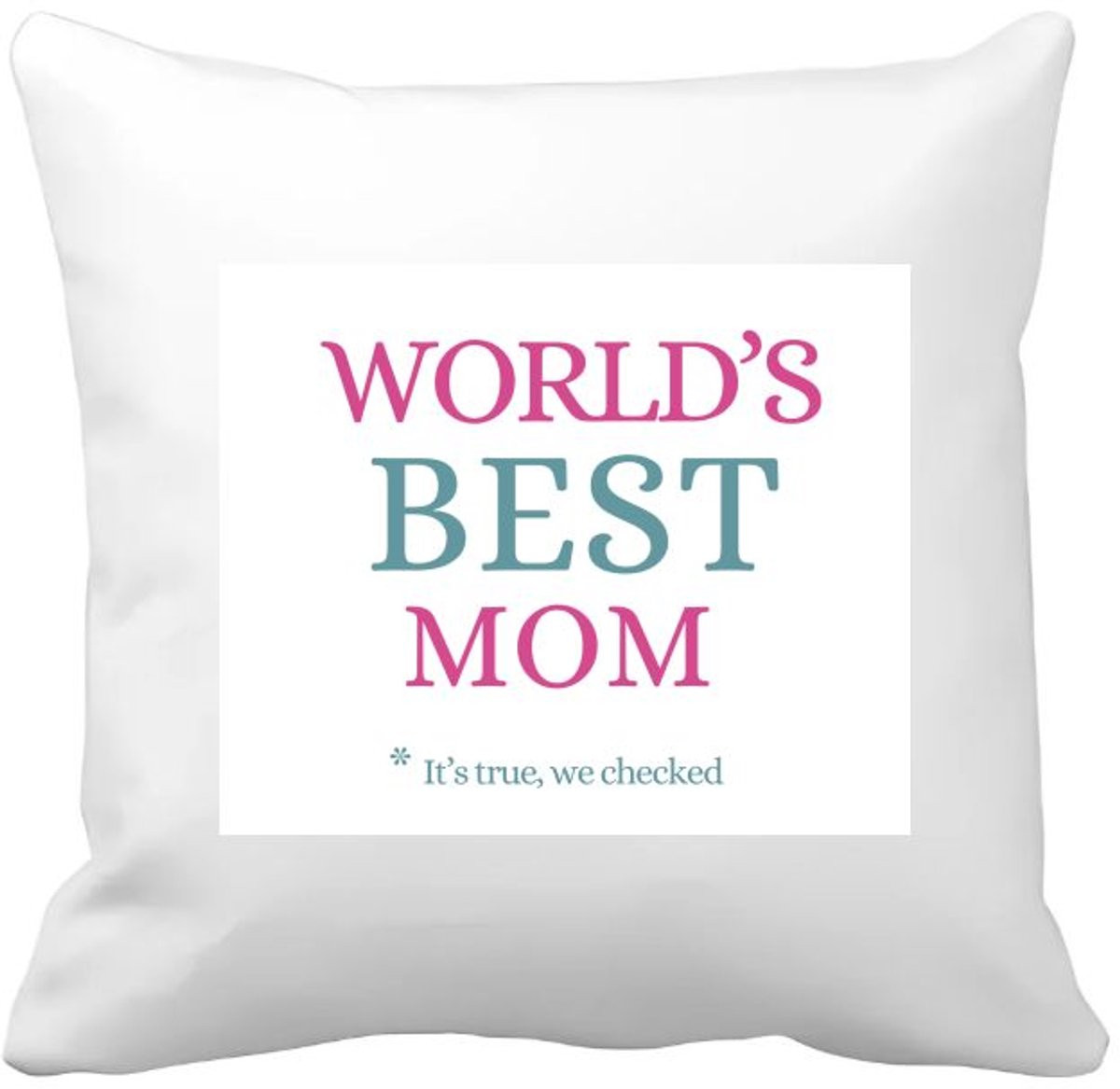 Akyol Kussenhoes World's Best Mom - 40 x 40 cm