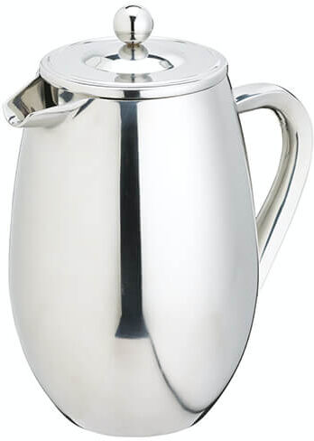 La Cafetiere 8 Cup Double Wall Cafetiere Stainless Steel