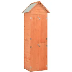 vidaXL Garten-Geräteschuppen 71x60x213 cm Holz