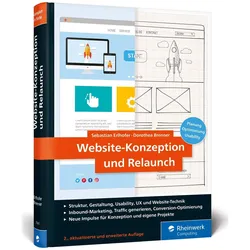 Website-Konzeption und Relaunch, Fachbücher von Sebastian Erlhofer