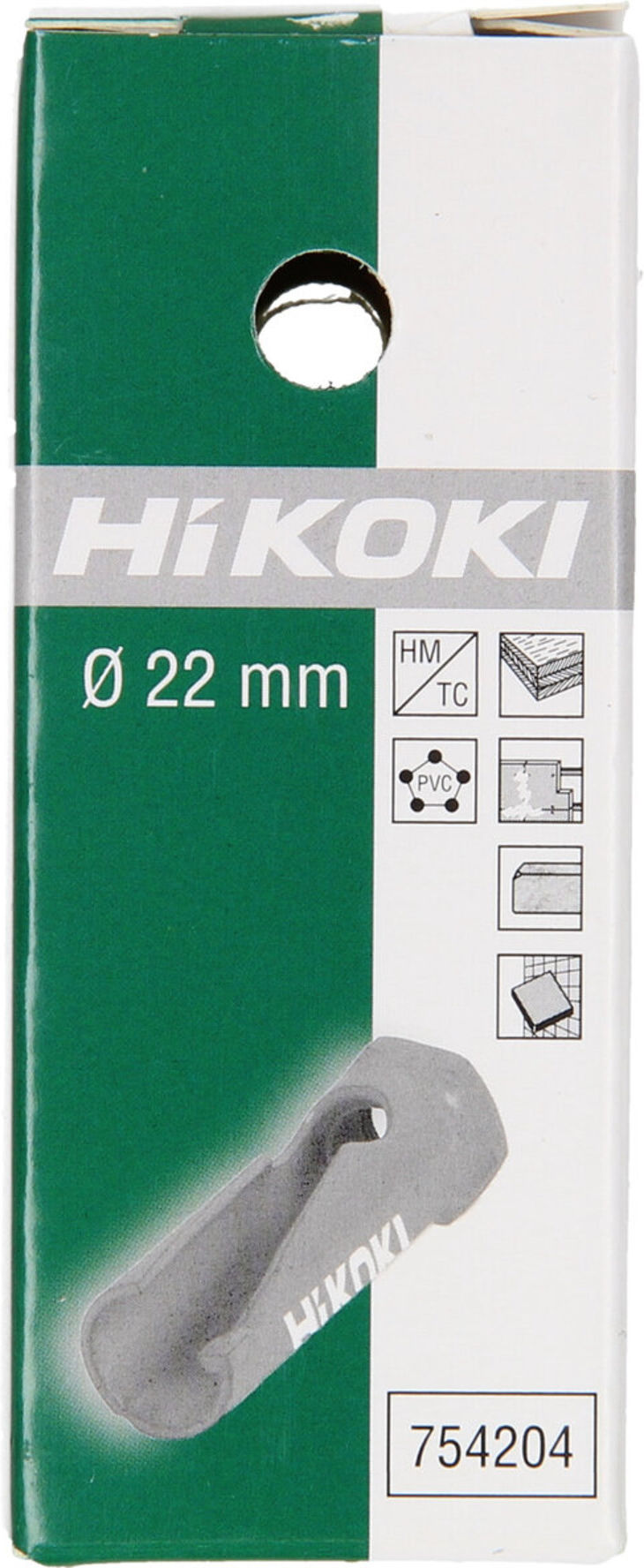 HiKOKI Lochsäge Hartmetallbestückt 22mm (754204)