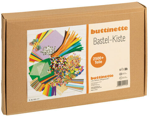 buttinette Bastel-Kiste, über 2500 Teile