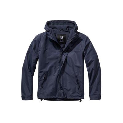 Allwetterjacke BRANDIT "Brandit Herren Windbreaker Frontzip", Herren, Gr. M, navy, 100% Polyester, unifarben, normal, ohne Ausschnitt, Jacken