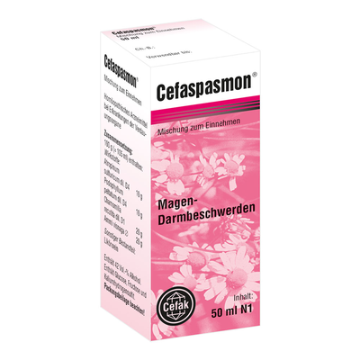 Cefak KG CEFASPASMON Tropfen zum Einnehmen 50 ml 11071641