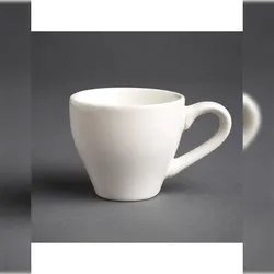 Olympia Espresso-Obertasse weiß 10cl - 12 Stück