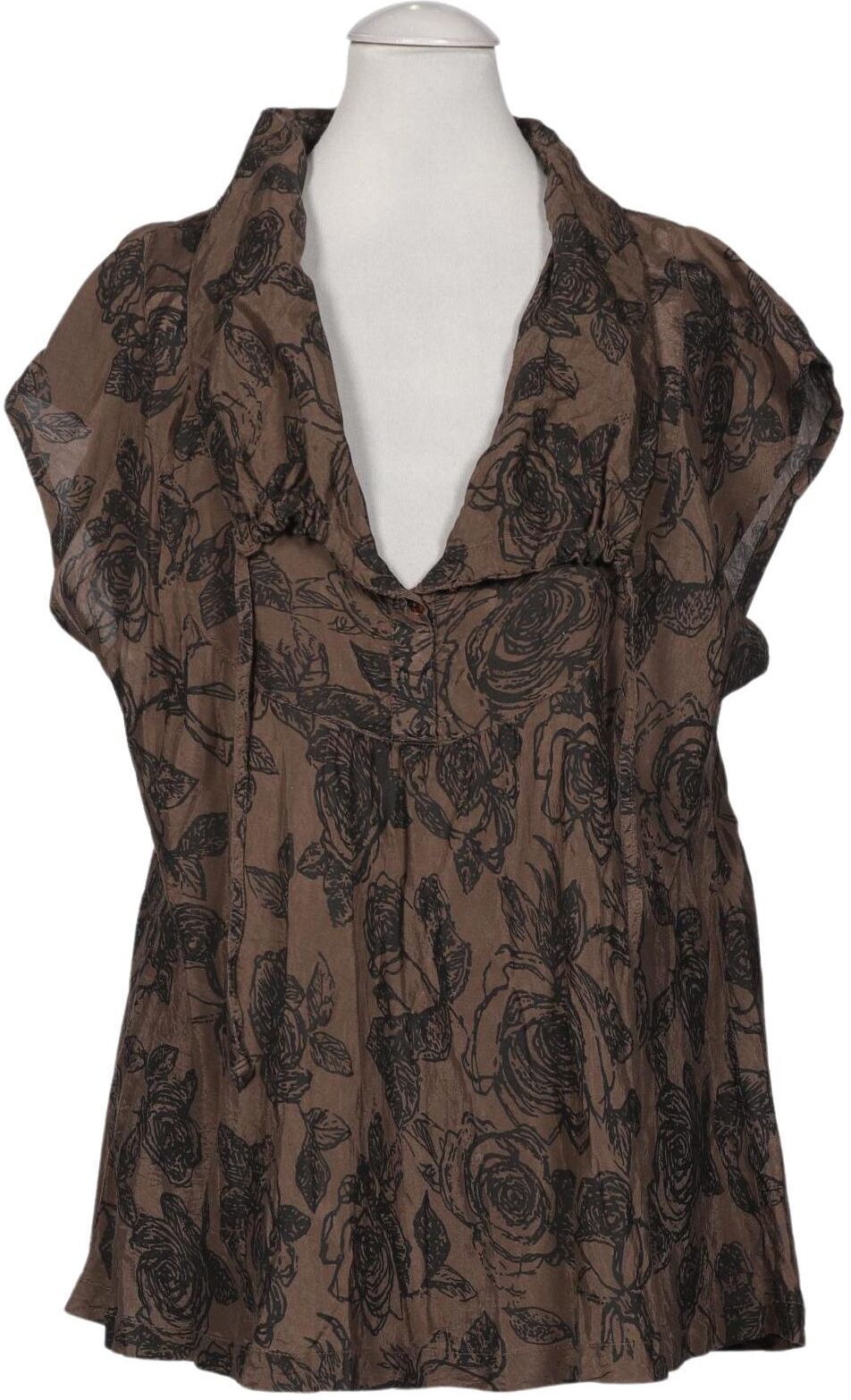 The Masai Clothing Company Damen Bluse, Braun, Gr. S, Viskose - Second Hand