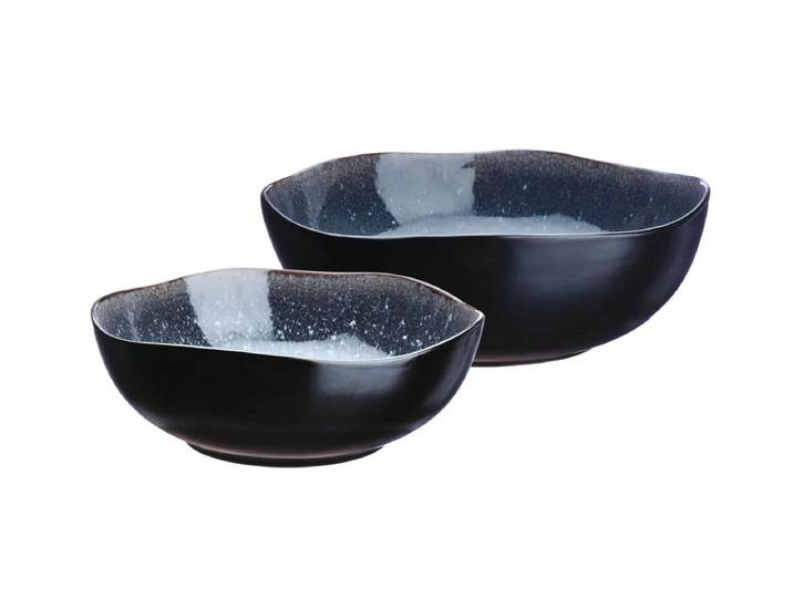 Björn Iris Salatschüssel Set 2 tlg. Dunkelblau