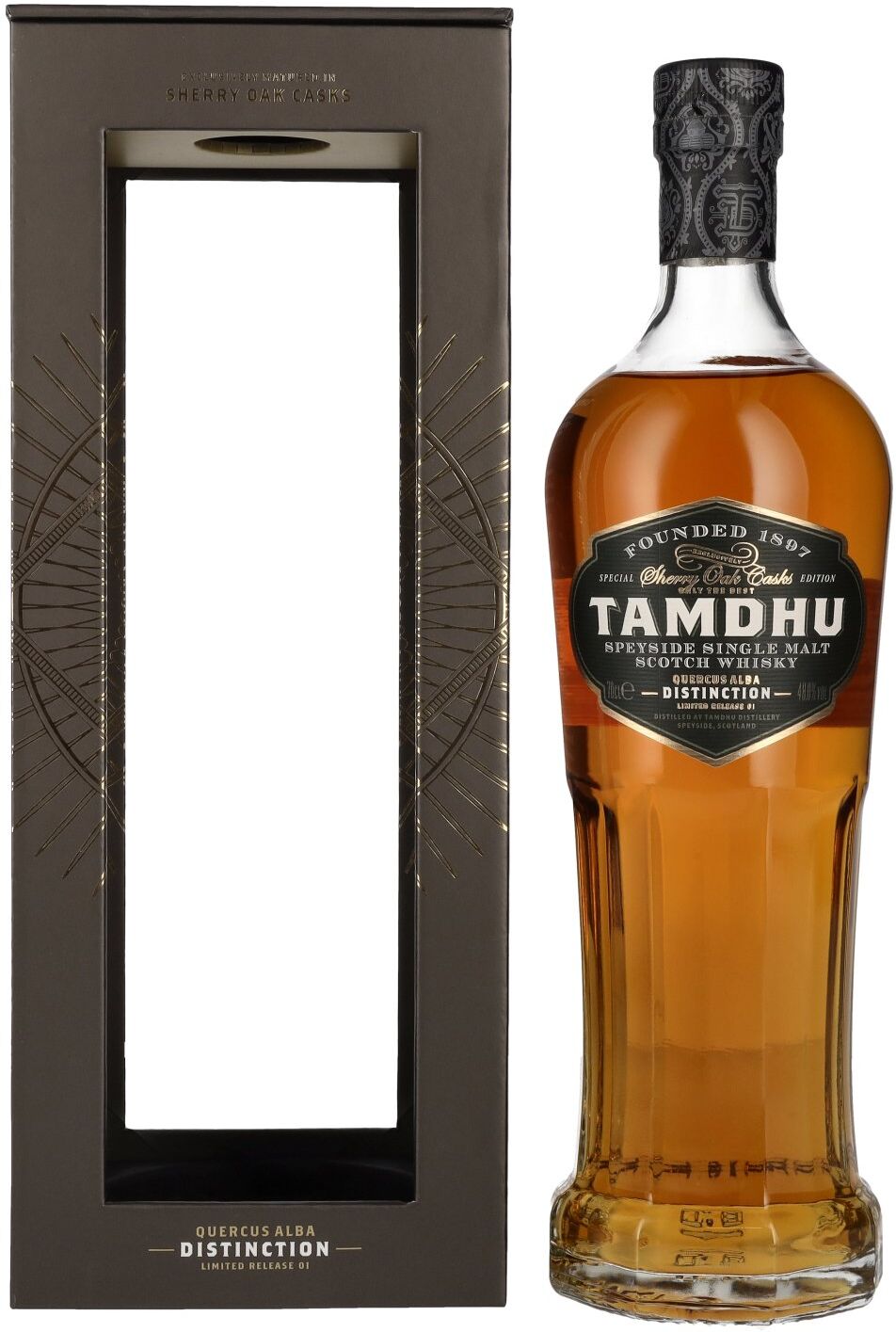 Tamdhu Whisky Tamdhu DISTINCTION I Speyside Single Malt Scotch Whisky 48% Vol. 0,7l in Geschenkbox