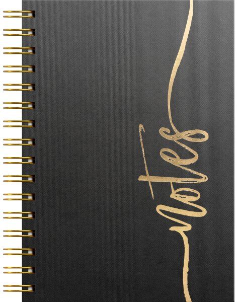 Burde Notesbog, A5, Linjeret, Notes Gold