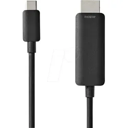 N CCGL64655BK10 - USB 5 Gb/s Kabel, C-Stecker > HDMI-Kabel, 1m, Schwarz