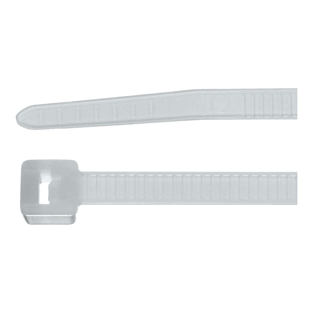 Hellermanntyton Kabelbinder-Set T-Tie, weiß, 100-teilig, Breite: 2,5 mm (138-00001)