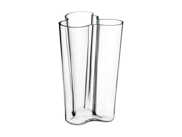 Iittala Vase Alvar Aalto transparent 25 cm