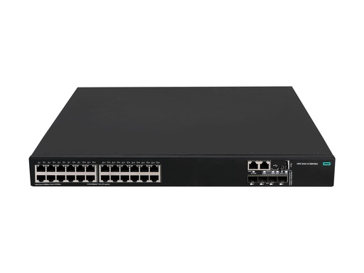 HPE FlexNetwork 5520 24G PoE+ 4SFP+ HI 1-slot Switch - Switch - L3 - managed - 24 x 10/100/1000 (PoE+) (R8M28A)