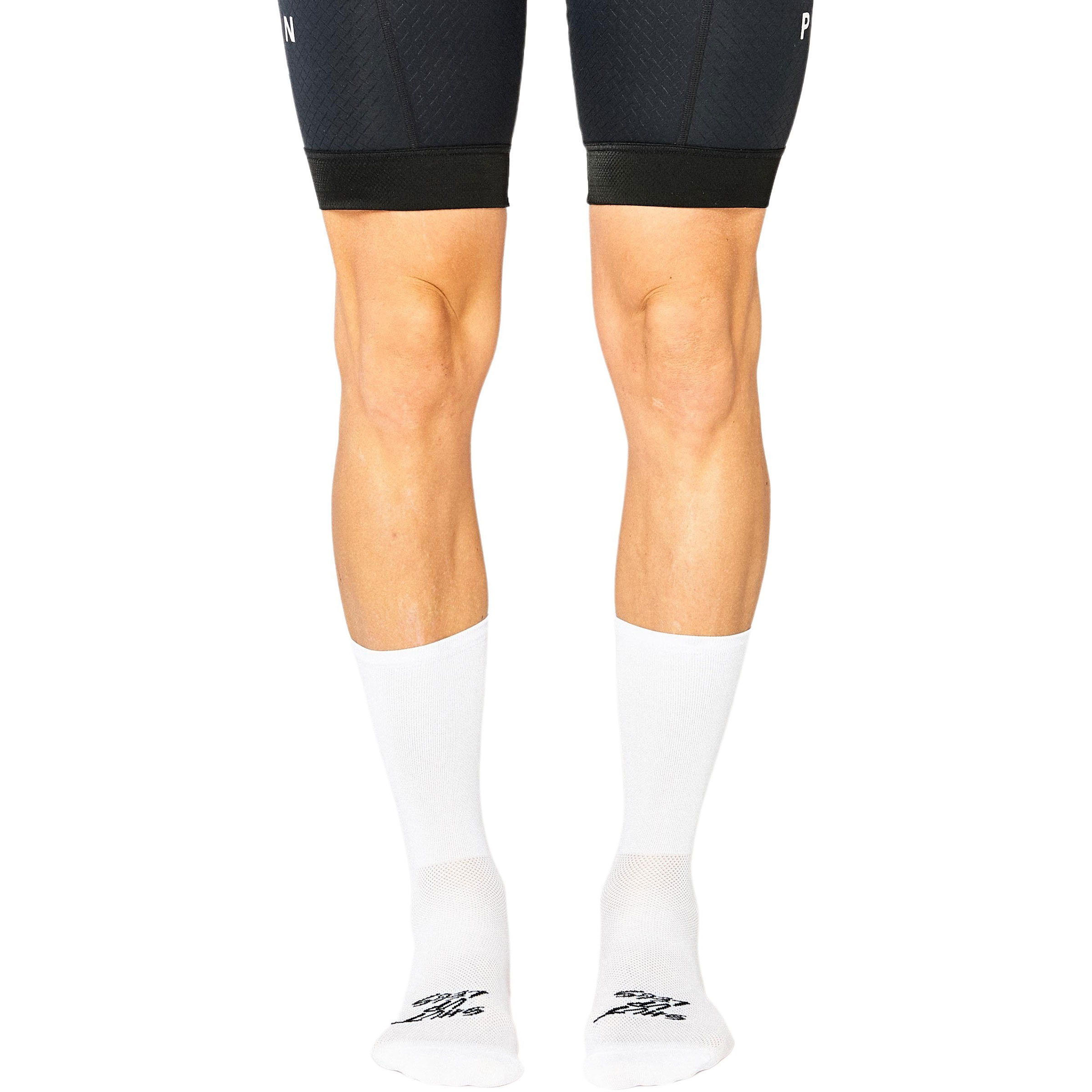 Fingerscrossed Shut Up Legs Fahrradsocken weiss Größe 35 Mountainbike | Rennrad Kompressionseffekt