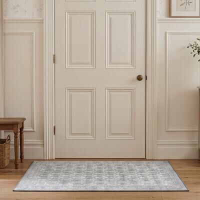 Laura Ashley Printed Washable Velvet Rugs