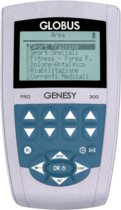 Eletroestimulador Genesy 300 Pró com quatro canais e 91 programas: ideal para tratamentos analgésicos e de reabilitação