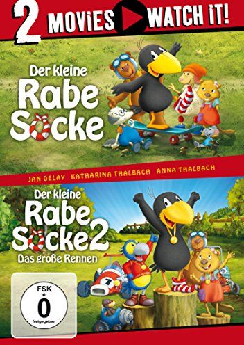 Sandor Jesse - Der kleine Rabe Socke / Der kleine Rabe Socke 2 - Das große Rennen [2 DVDs] - Preis vom 27.09.2026 03:53:48 h