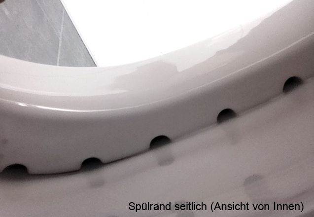 LAUFEN PRO Wand-WC-Flachspüler mit geschlossenem Spülrand