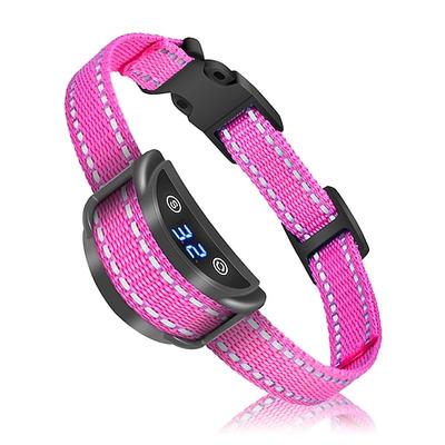 Hundetraining Anti-Bellen Halsband Schockhalsband Anti-Bark-Gerät Kabellos Hund Multi-Funktional Hunde Katzen Haustiere Wasserdicht Anti Bark Automatisch Wiederaufladbar Sicherheit Nylon Elektronik