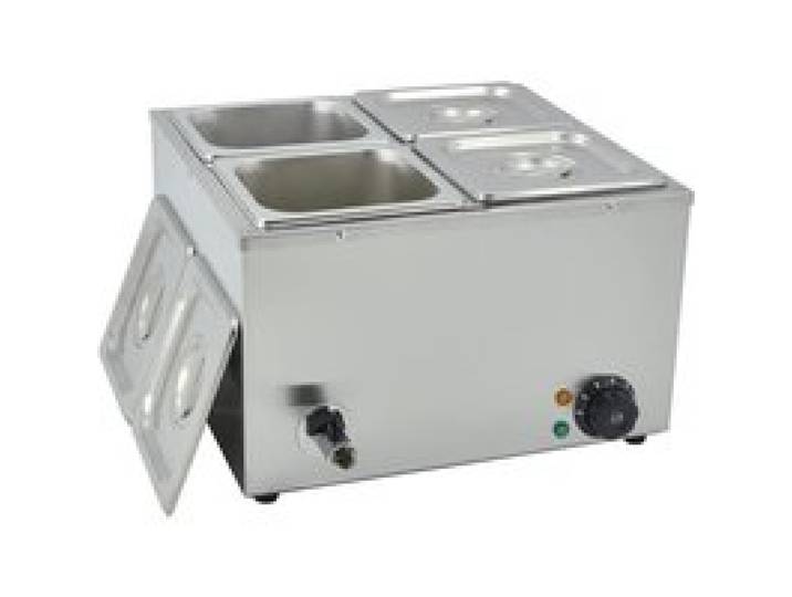 Bain Marie Électrique - TAIMIKO - 1500W - Acier Inoxydable - 4 Casseroles - Température Réglable