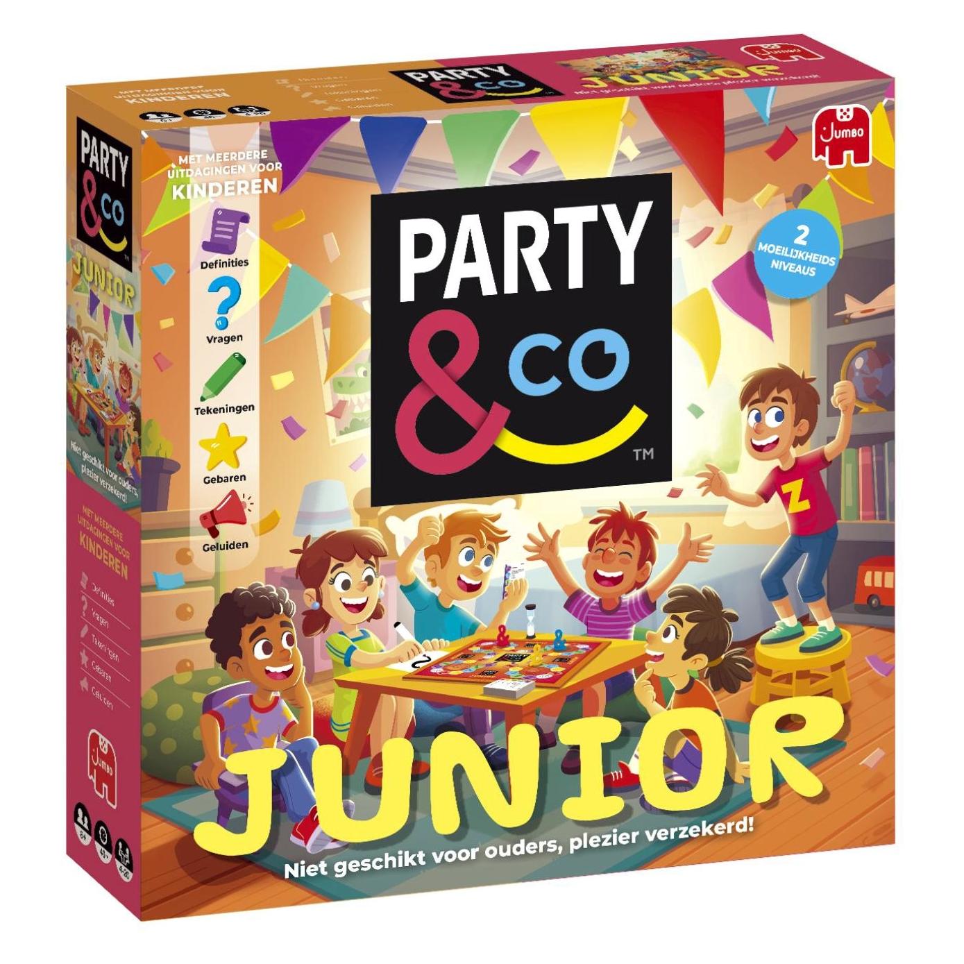 Jumbo Party & Co. - Junior (NL) (Niederländisch, 4 - 20 Spieler) (1110100301)