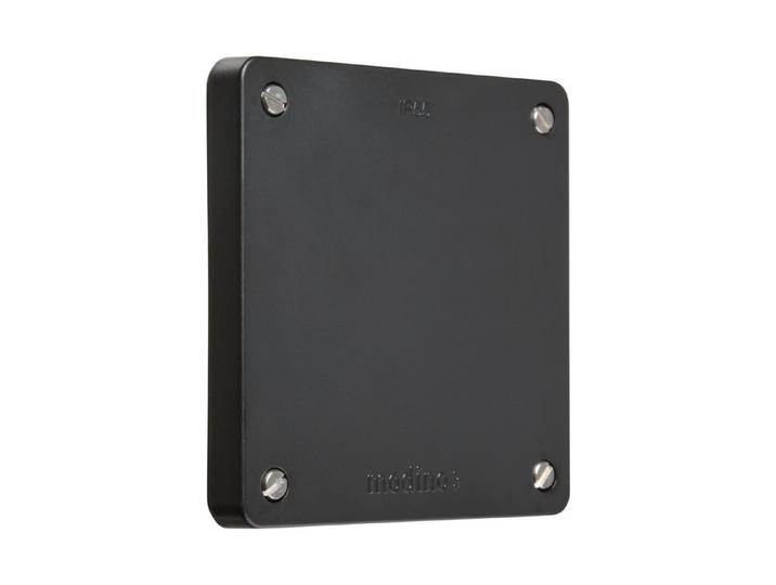 Max Hauri Blindabdeckung Frontset exo Ip55 schwarz