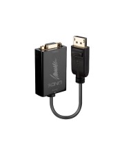 Lindy DisplayPort to VGA Adapter Externer Videoadapter D-Sub Schwarz (41006)