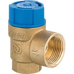 Membran Sicherheitsventil Trinkwasser [3/4''IG - 1'' IG], 6 bar
