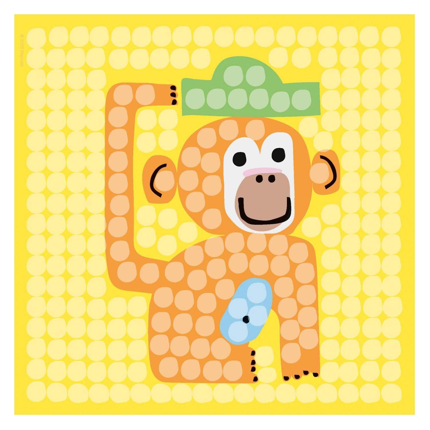 PlayMais Mosaikkarten dekorieren Zoo (68288909)