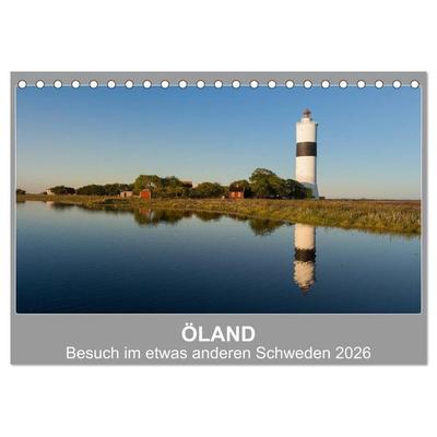 ÖLAND - Besuch im etwas anderen Schweden 2026 (Tischkalender 2026 DIN A5 quer), CALVENDO Monatskalender