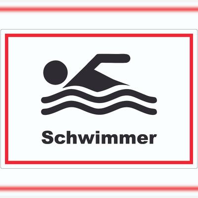 HB-Druck Schwimmer Aufkleber A1 (594x841mm)