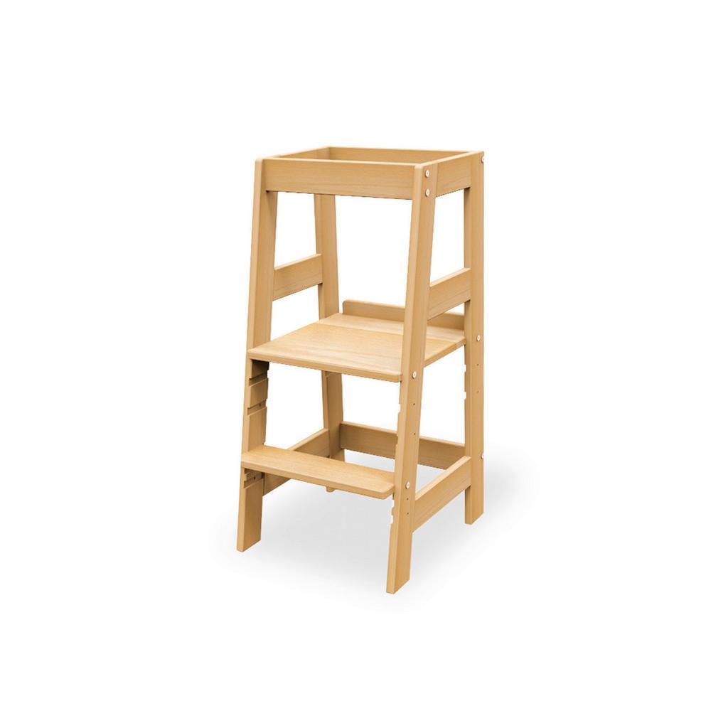 Pinolino Lernturm Pinolino Fino, Buche, Holz, Buche, vollmassiv, 40x85x47 cm, Babymöbel, Hochstühle & Zubehör, Lerntürme